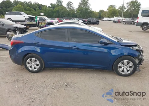 2016 Hyundai Elantra Se из США, поврежденный, VIN 5NPDH4AE7GH783214